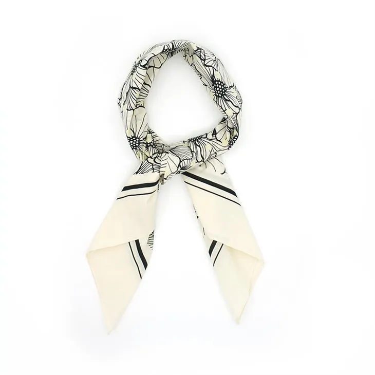 Ecru blóma bómullarbanda s110