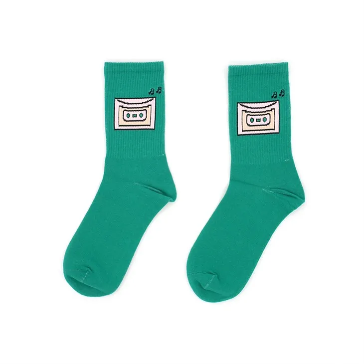 Grænir teiknimyndasokkar