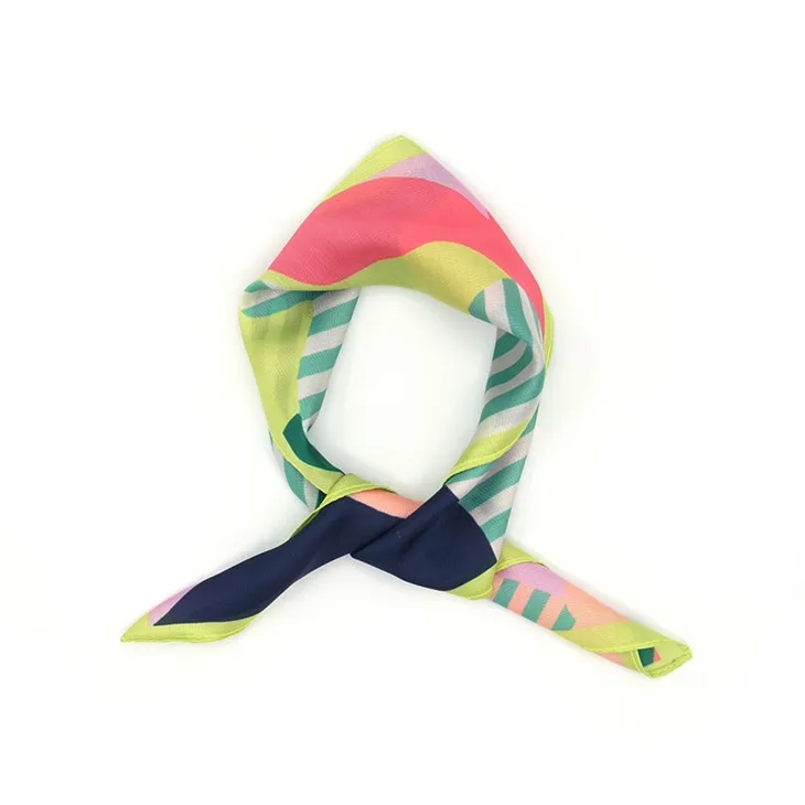 Olíumálverk silki klútar